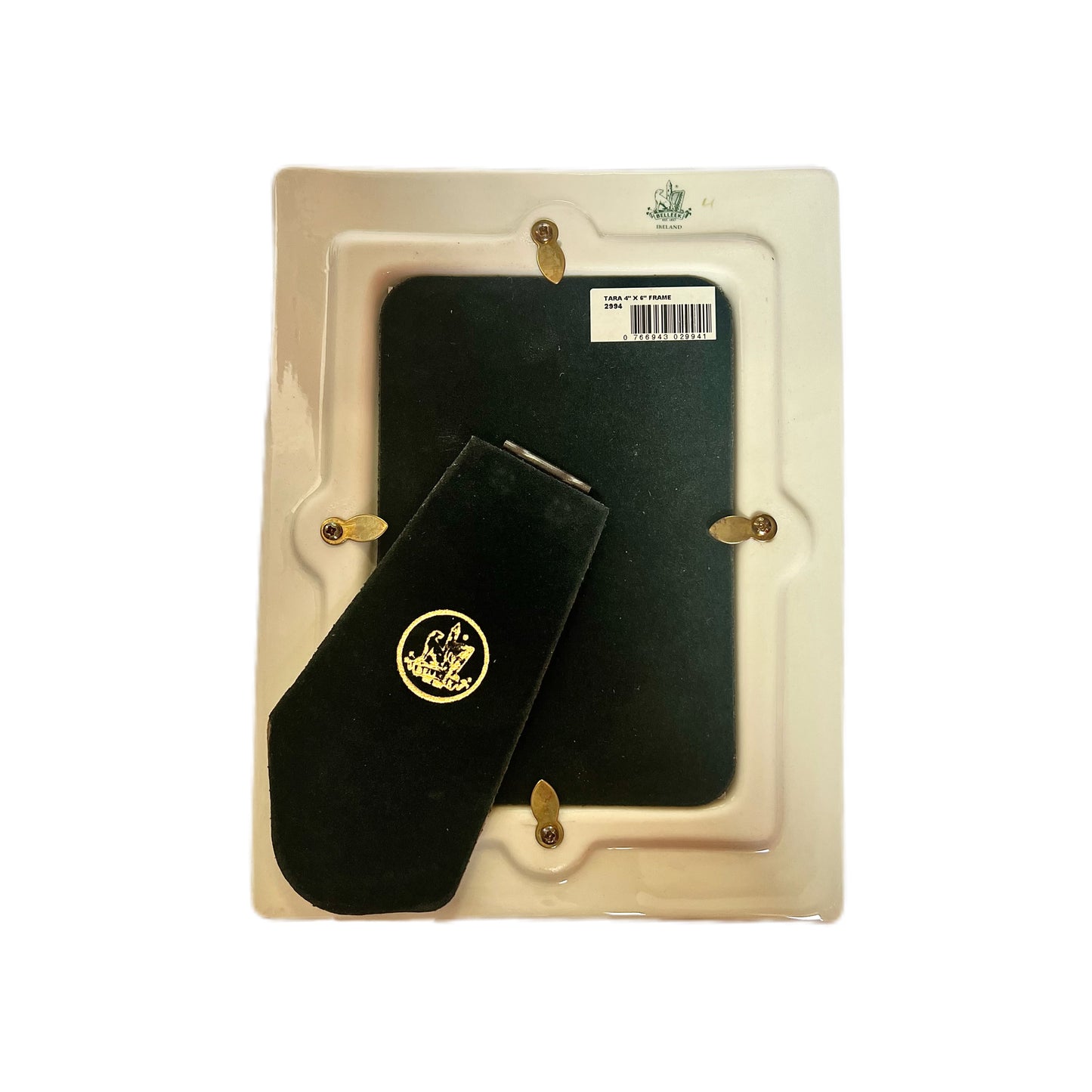 Vintage Belleek Tara photo frame