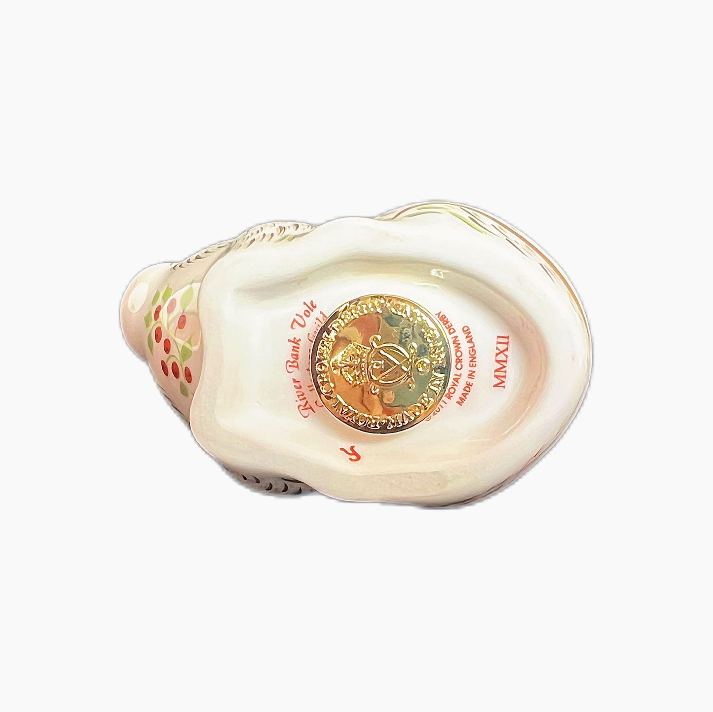 Royal Crown Derby River Bank Vole Collectors Guild Exclusive paperweight