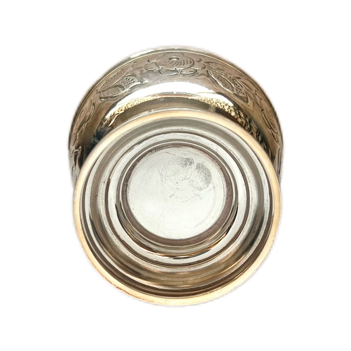 Large vintage English sterling silver pepperette
