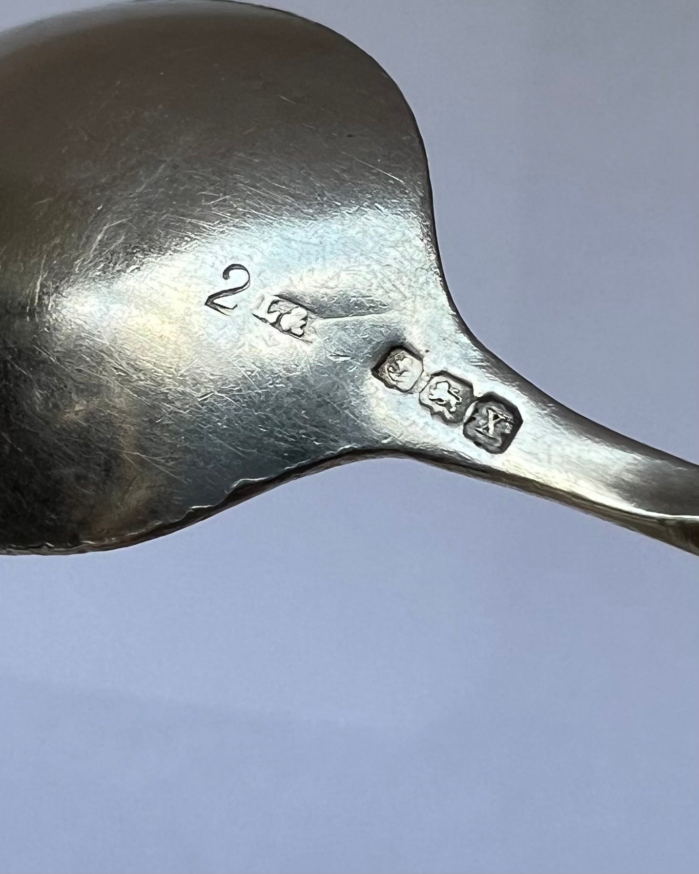 Cuchara de té antigua de Nueva Zelanda dorada sobre plata esterlina, Birmingham, 1922, Levi & Salaman