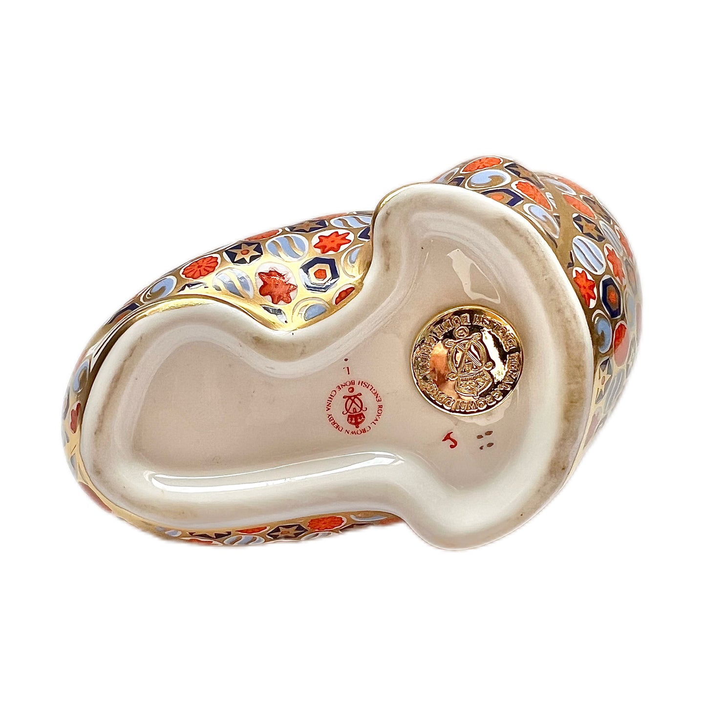 Rare Royal Crown Derby Walrus figurine circa 1987