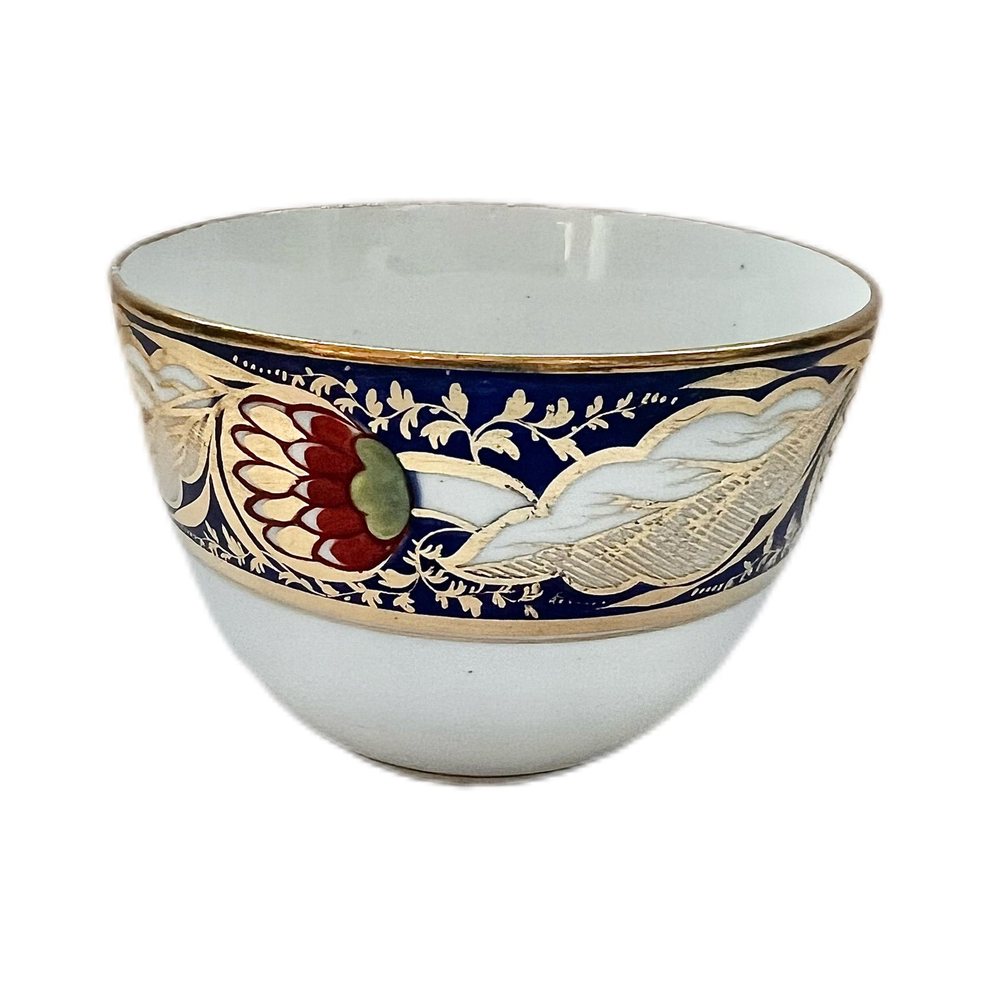 Beautiful Regency period Minton hard paste porcelain Bute shaped teacup w