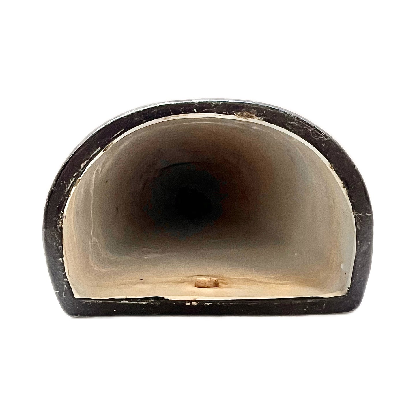Art Deco lustreware rose wall vase by Seiei & Co, circa 1930s to 1940s