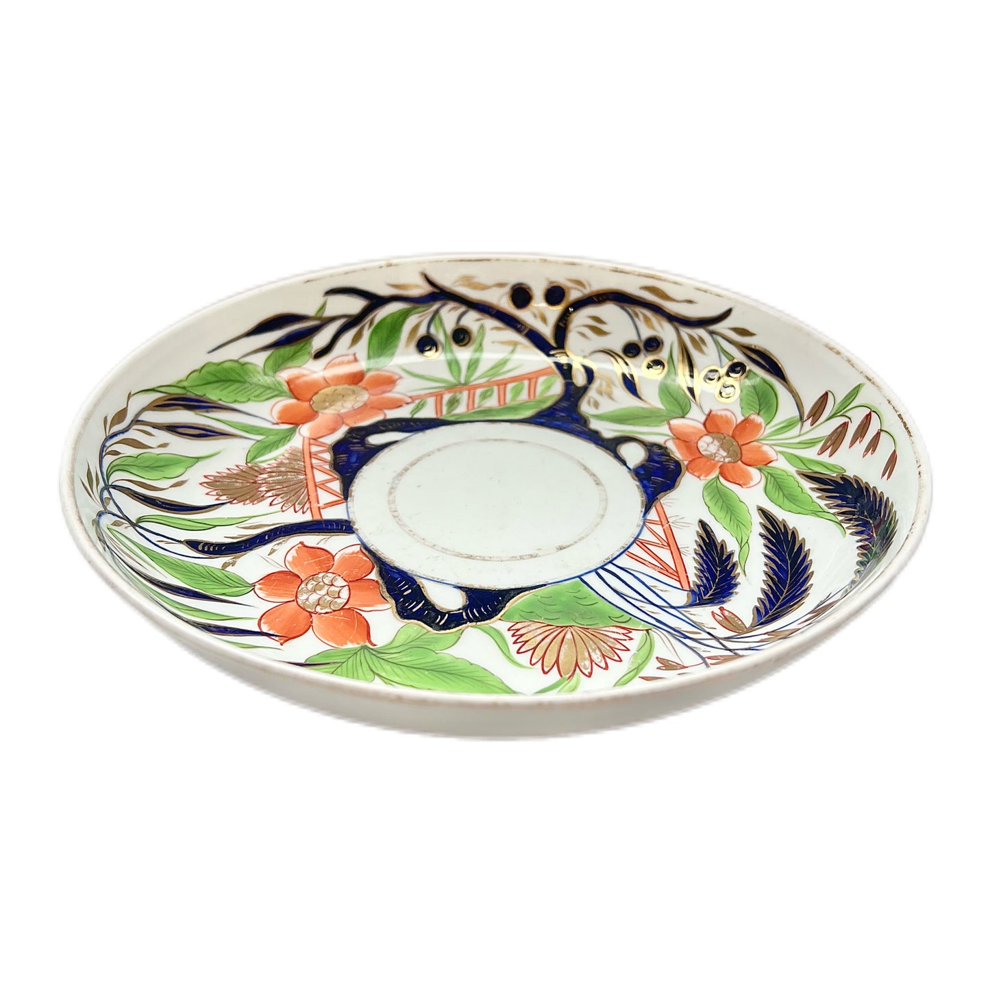 Antique Minton First Period porcelain plate circa 1810s