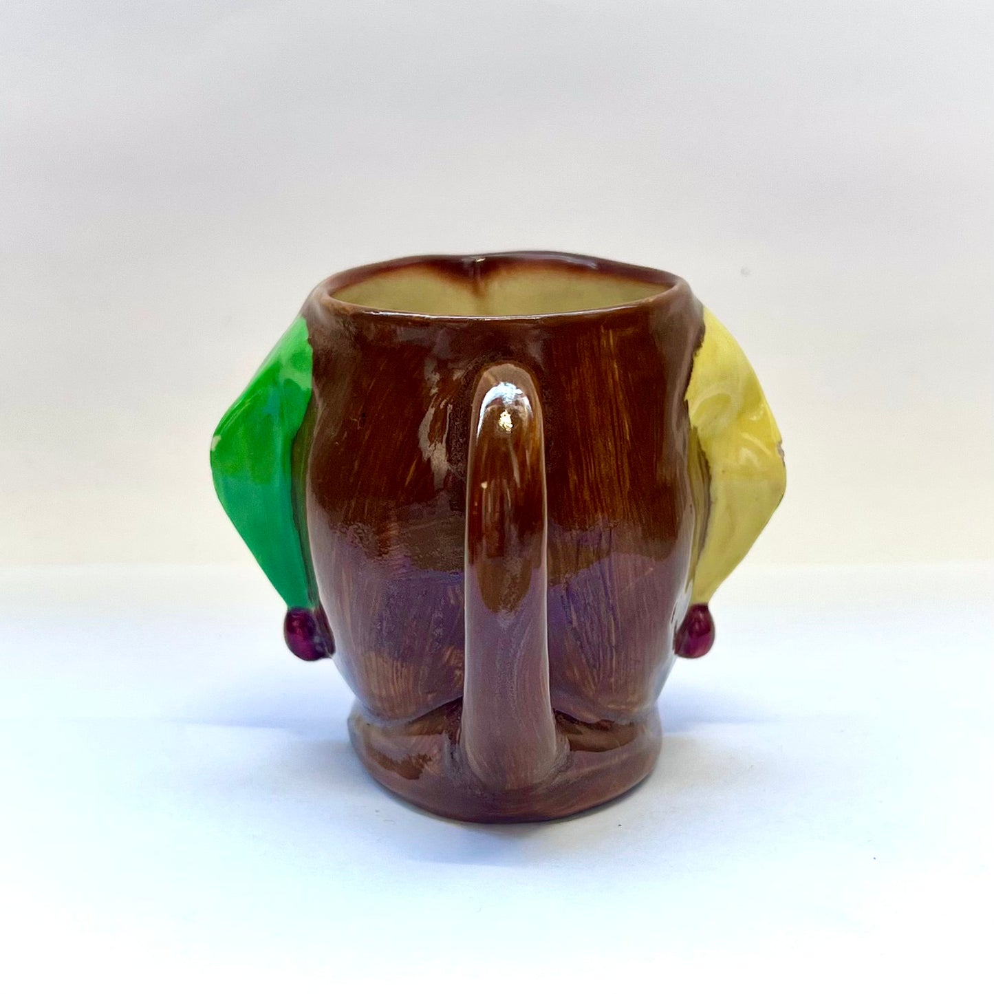 Copia de la jarra Toby vintage Royal Doulton Jester, circa 1939-1955, diseñada por Charles Noke