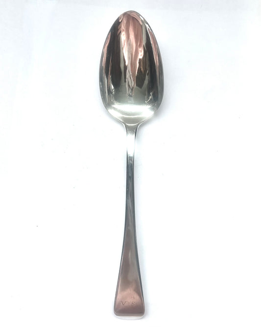 Antique George III sterling silver tablespoon, London 1819, Thomas & George Hayter