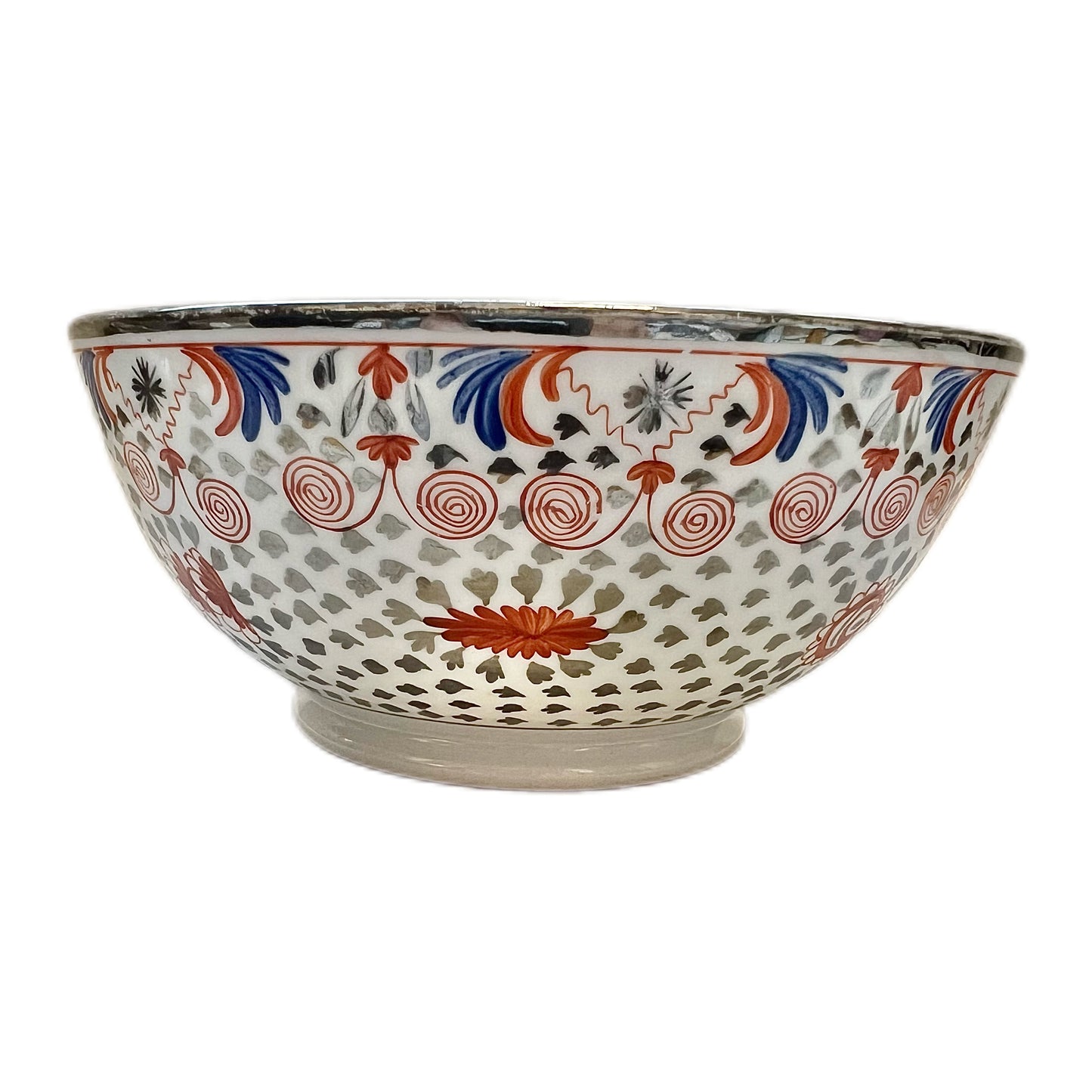Rare early 19th century Minton Crazy Cow or Bengal Tiger serving bowl