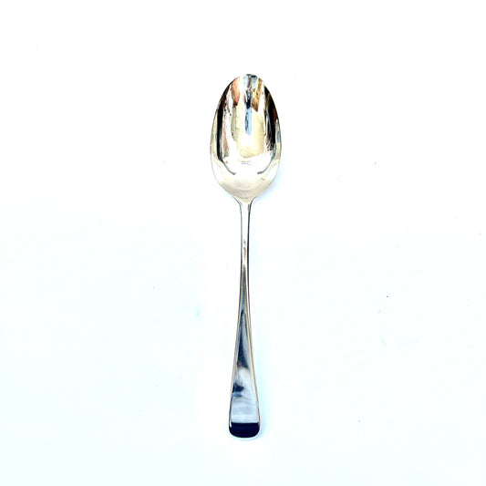 Antique George III sterling silver spoon, Hester Bateman, London circa 1771 to 1782