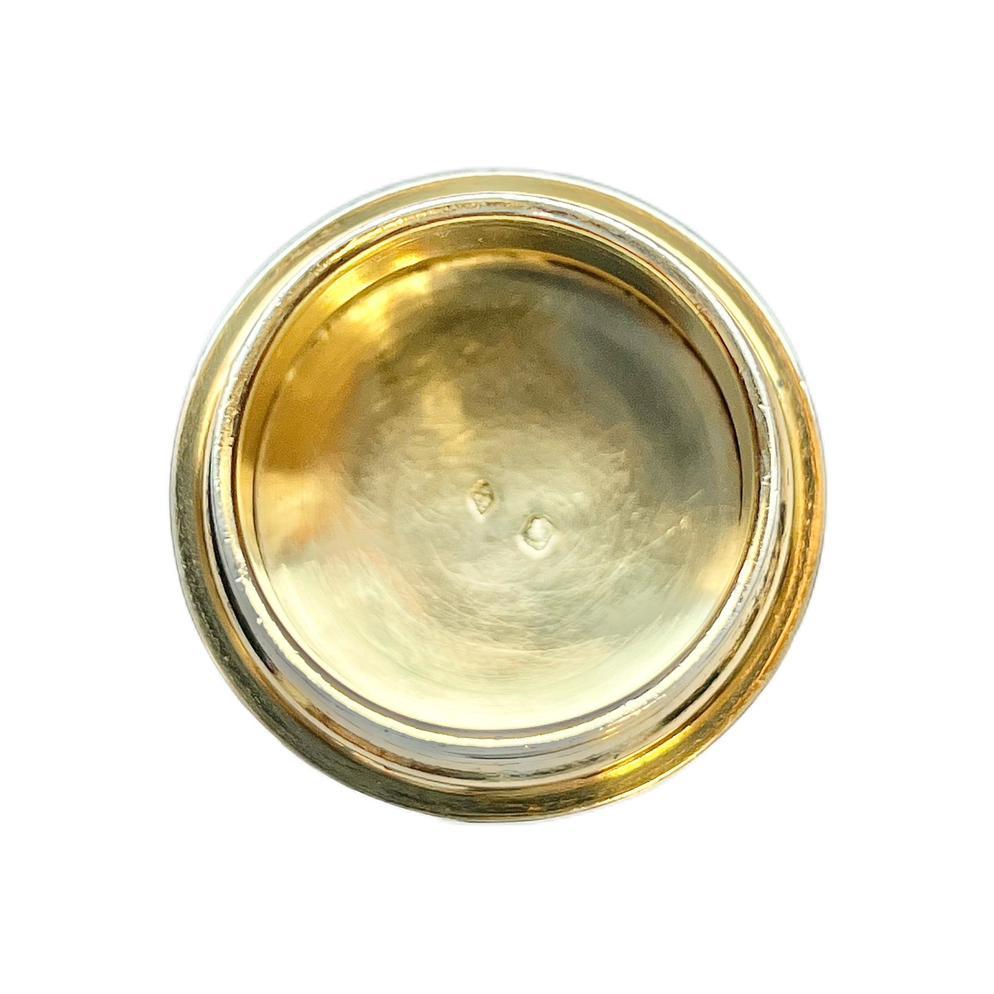 Antique French .950 gilt silver and cut glass bottle by Gustave Keller