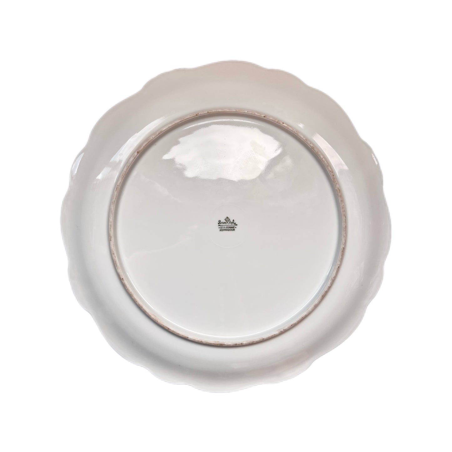 Cargador vintage Rosenthal Pompadour de cobalto y oro, circa 1940 a 1950