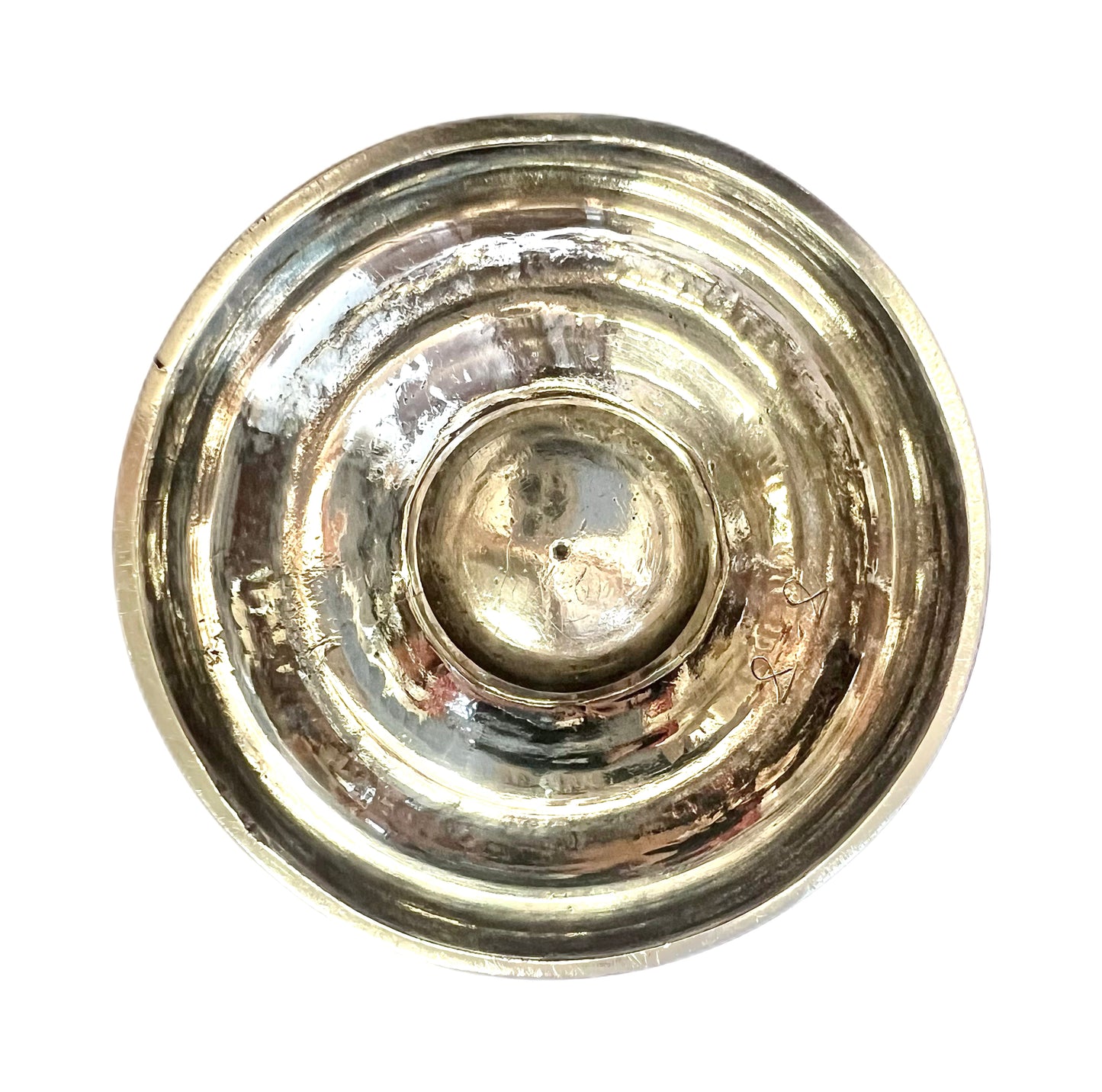 Magnificent George I Britannia silver goblet by Isaac Liger, London, 1719, Delamain family crest