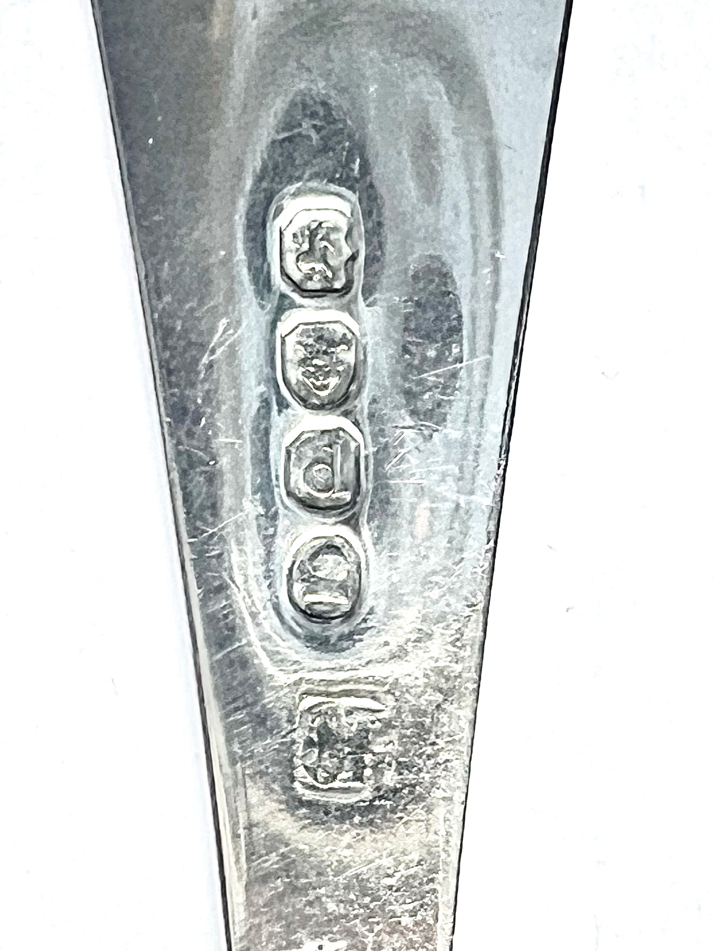 古董乔治三世纯银汤匙,伦敦 1819 年,Thomas & George Hayter