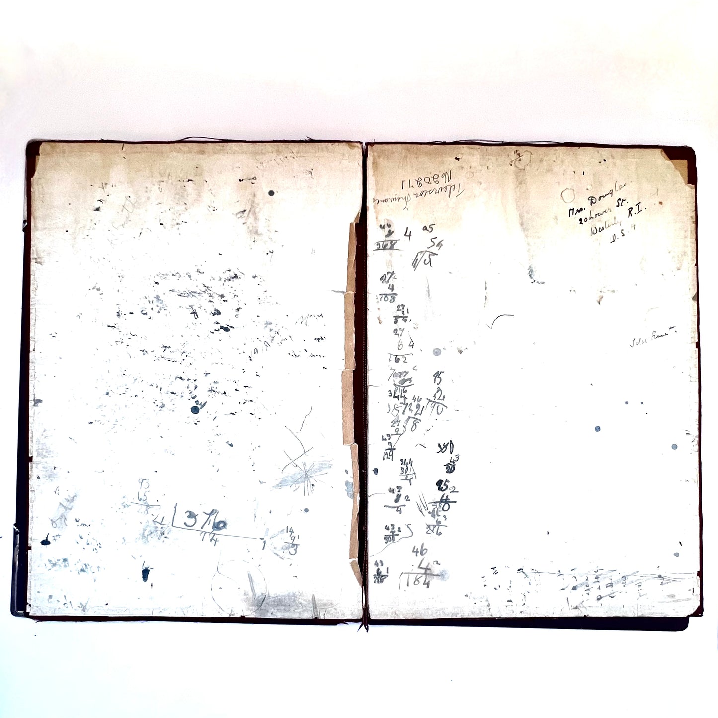 Late Victorian desk compendium / desk blotter with silver mounts, sponsor’s marks for Carlile and Watt, Edinburgh