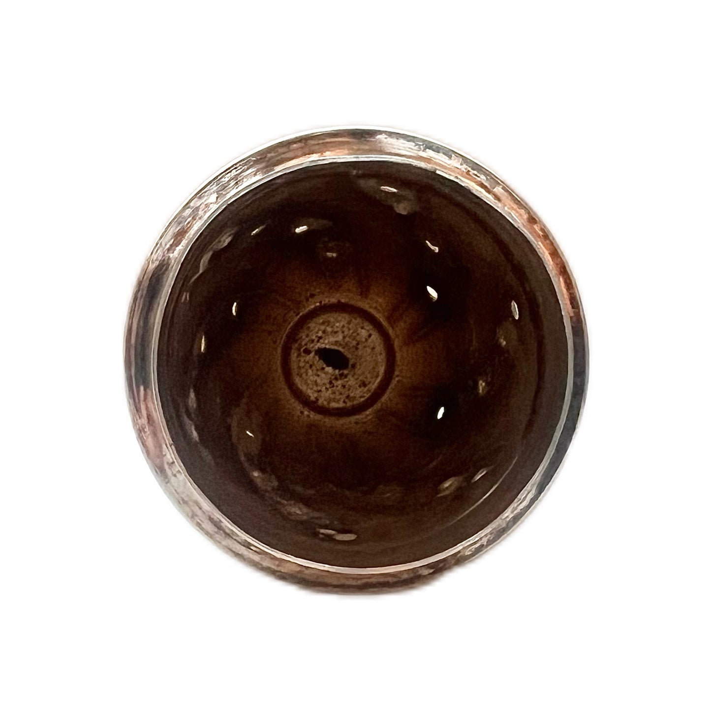 Large vintage English sterling silver pepperette