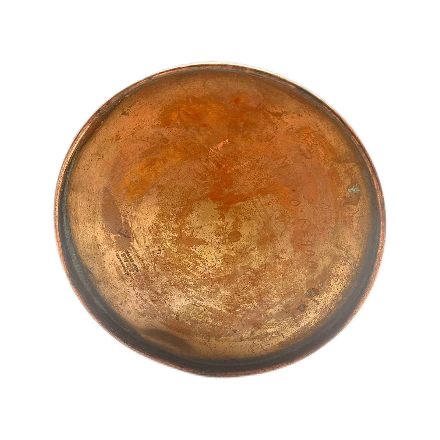 Jarra de cobre inglesa antigua, circa 1900-1920, de Joseph Sankey & Sons