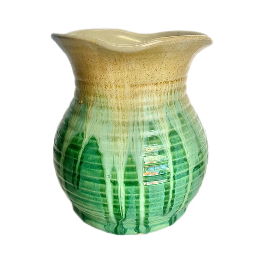 Vintage Australian Art Deco pottery Remued Later Series vase, pattern 28