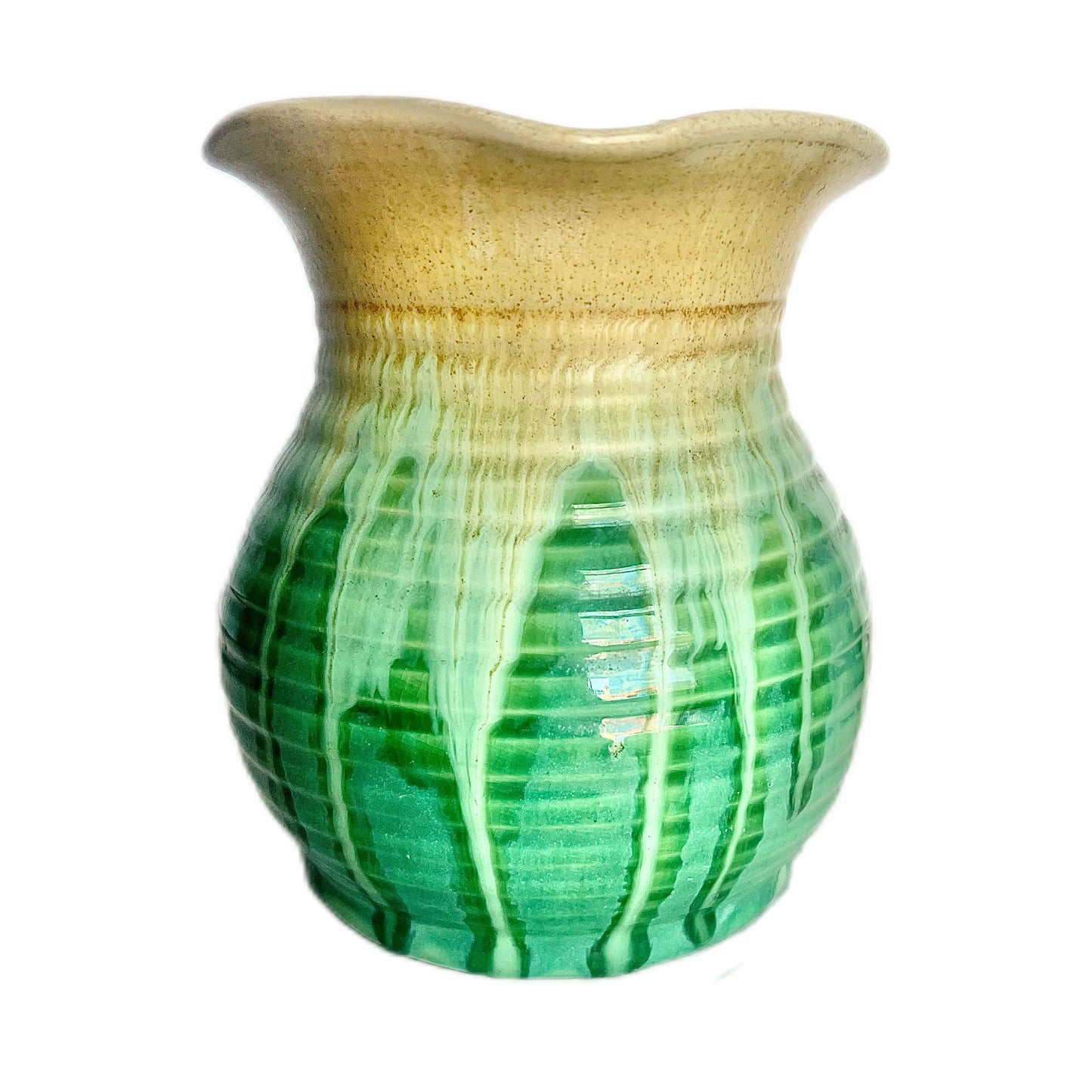 Vintage Australian Art Deco pottery Remued Later Series vase, pattern 28