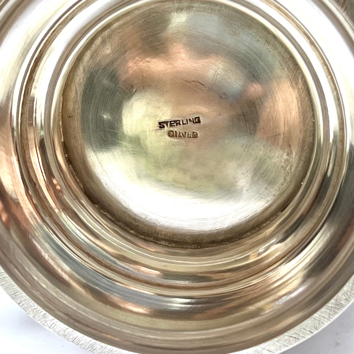 复古近古董 1920 年代至 1930 年代英国统治时期英印纯银啤酒杯,加尔各答银
