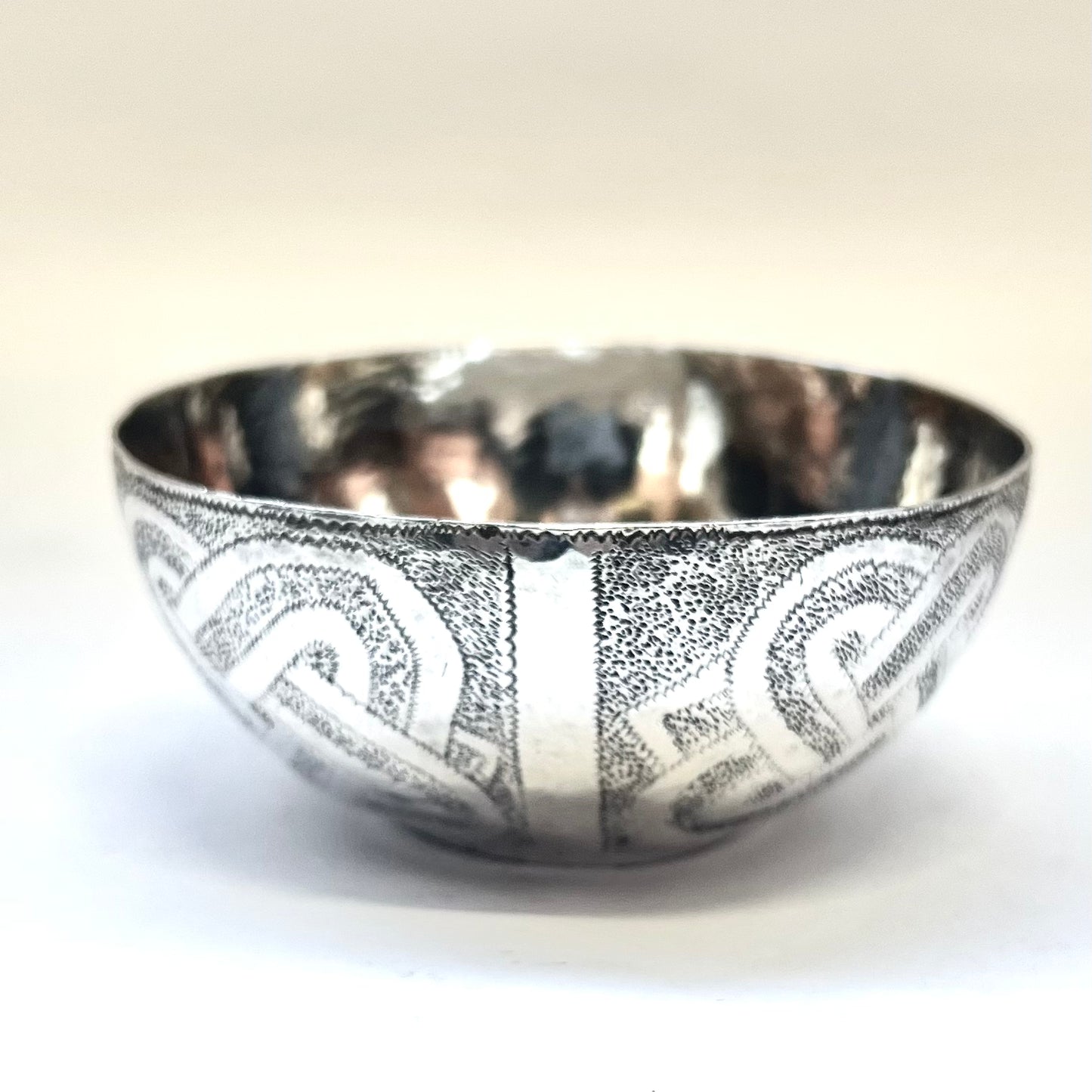 Early to mid 20th century Nigerian silver bowl by Aikena Amadu, Kano (Copy)