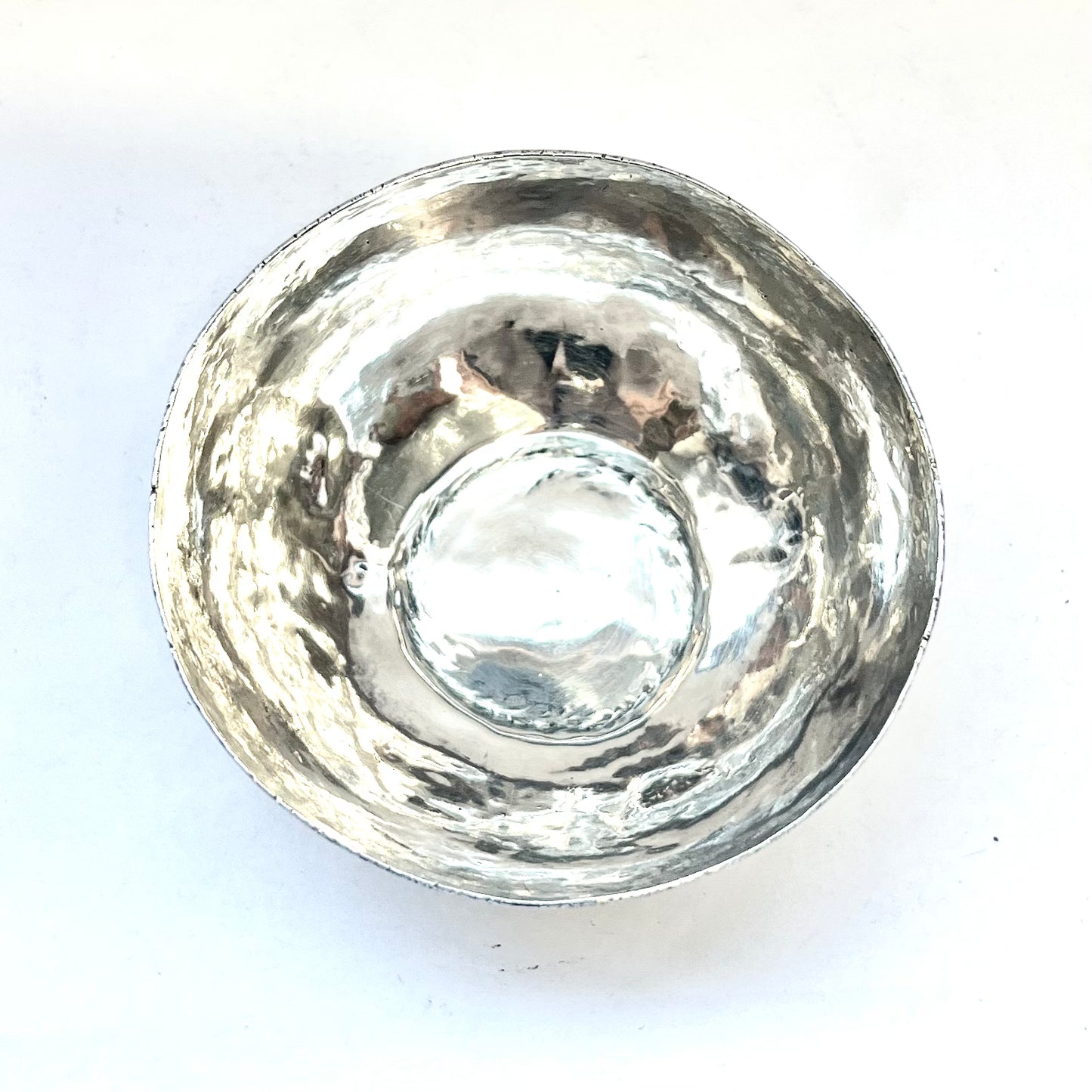 Early to mid 20th century Nigerian silver bowl by Aikena Amadu, Kano (Copy)