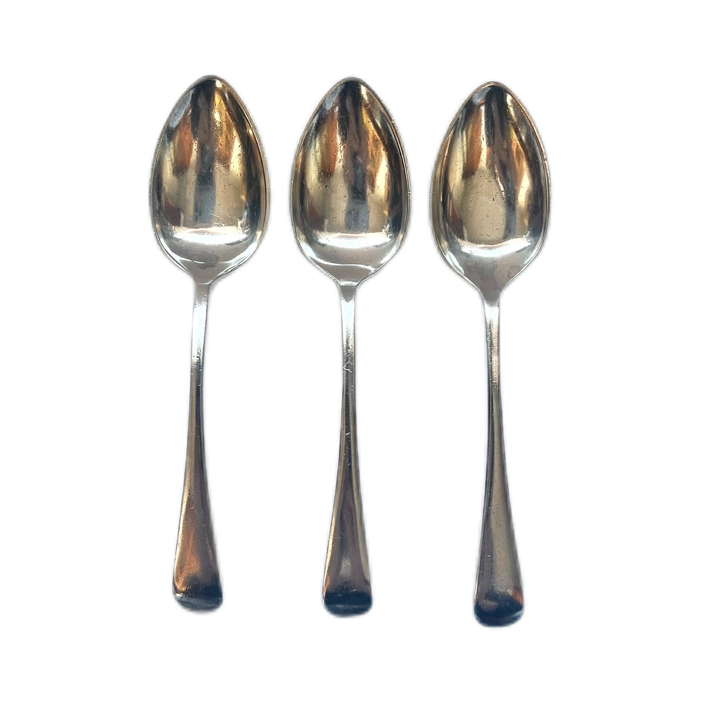 3 antique Viner’s Ltd English sterling silver teaspoons