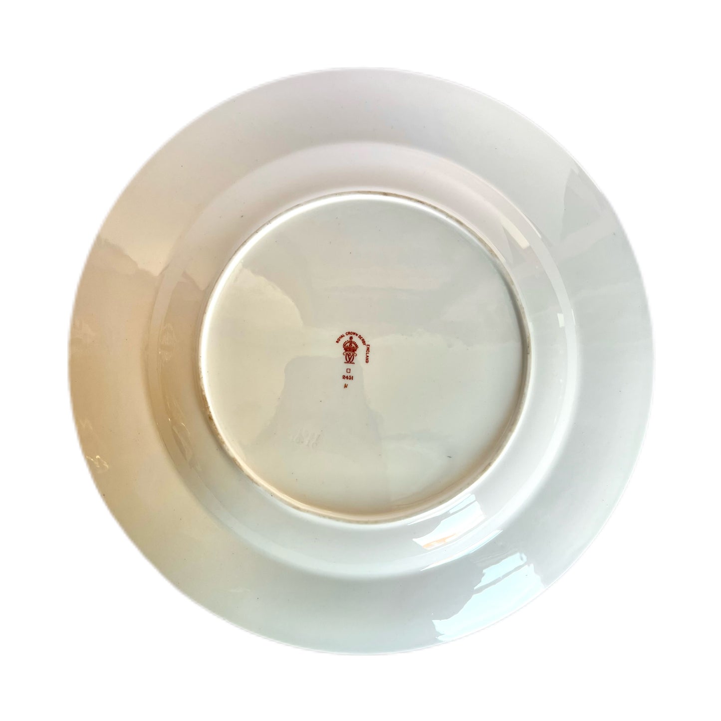 Antique Royal Crown Derby Traditional Imari soup plate circa 1912