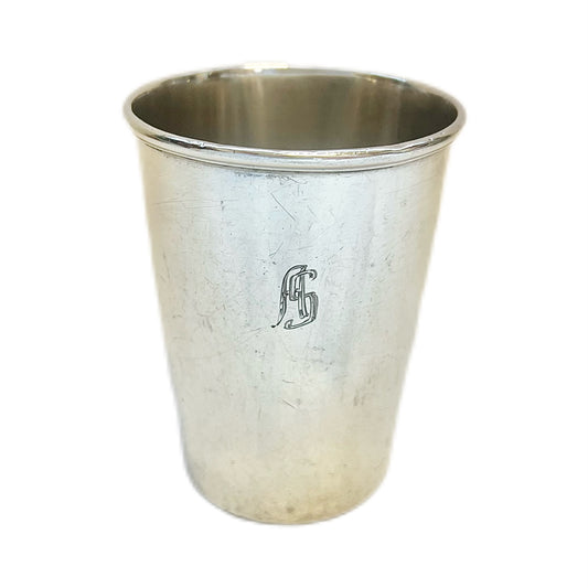 Antique Continental European .800 silver beaker