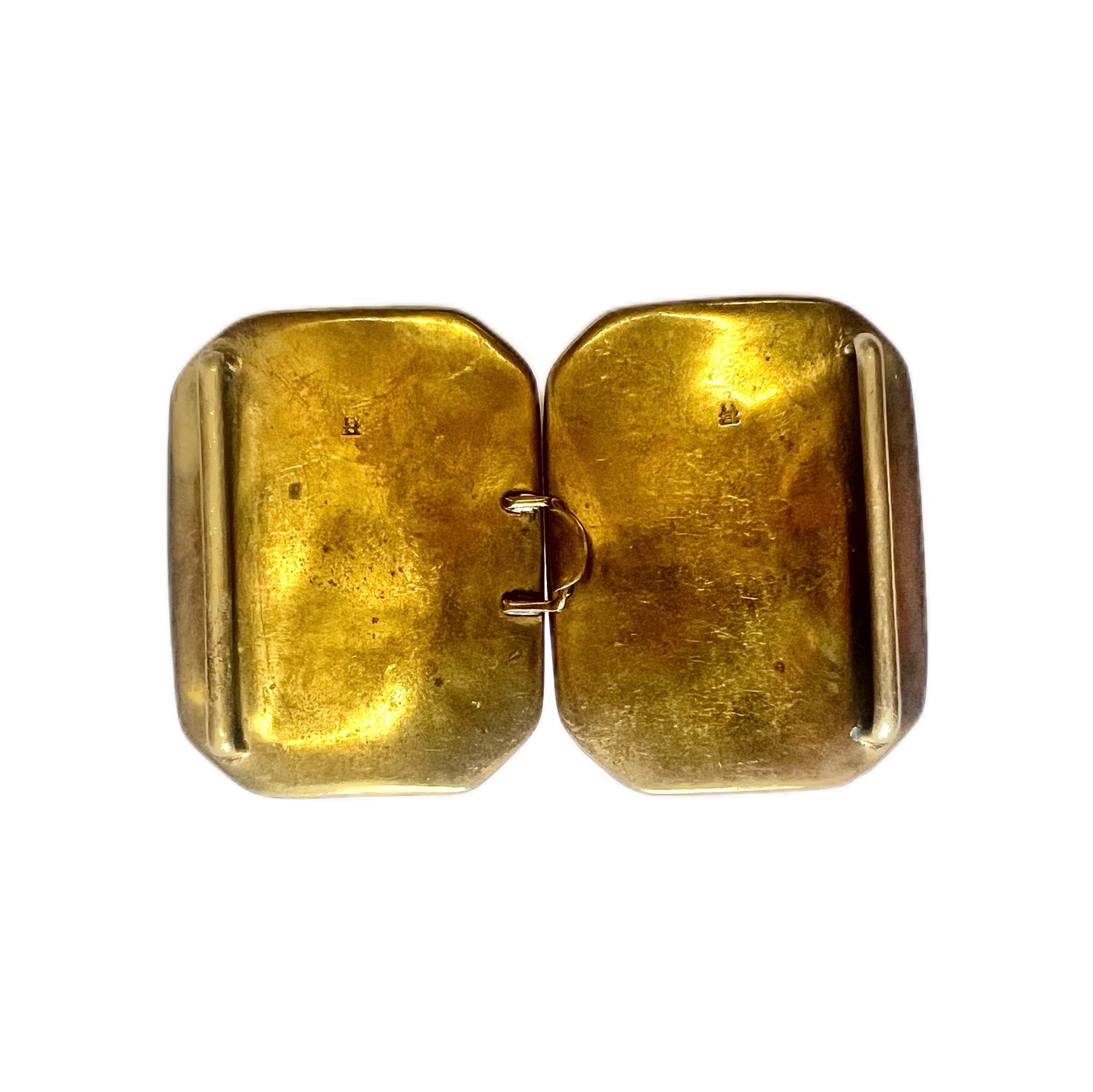 Late Meiji to Taisho Period Satsuma butterfly buckles