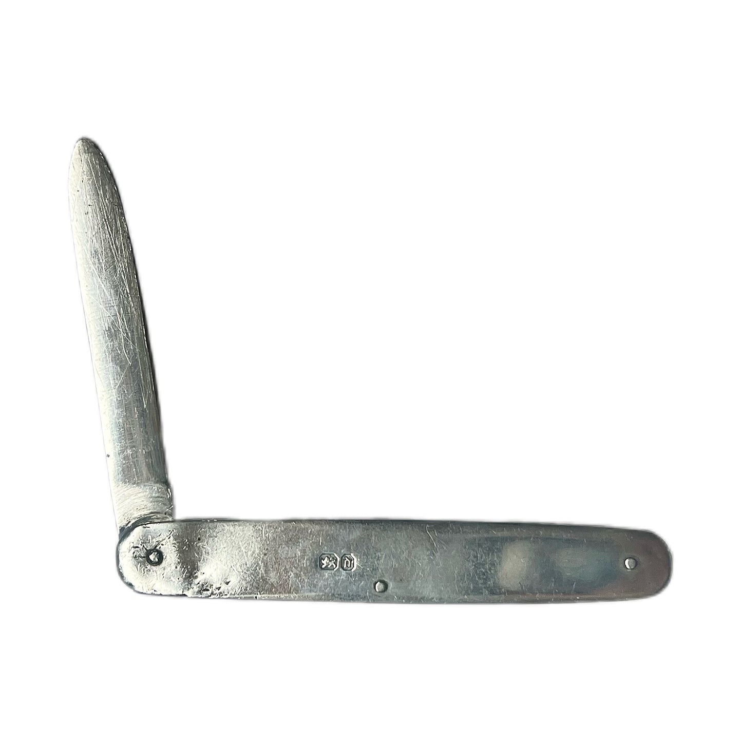 Late Victorian Walker & Hall sterling silver pen knife