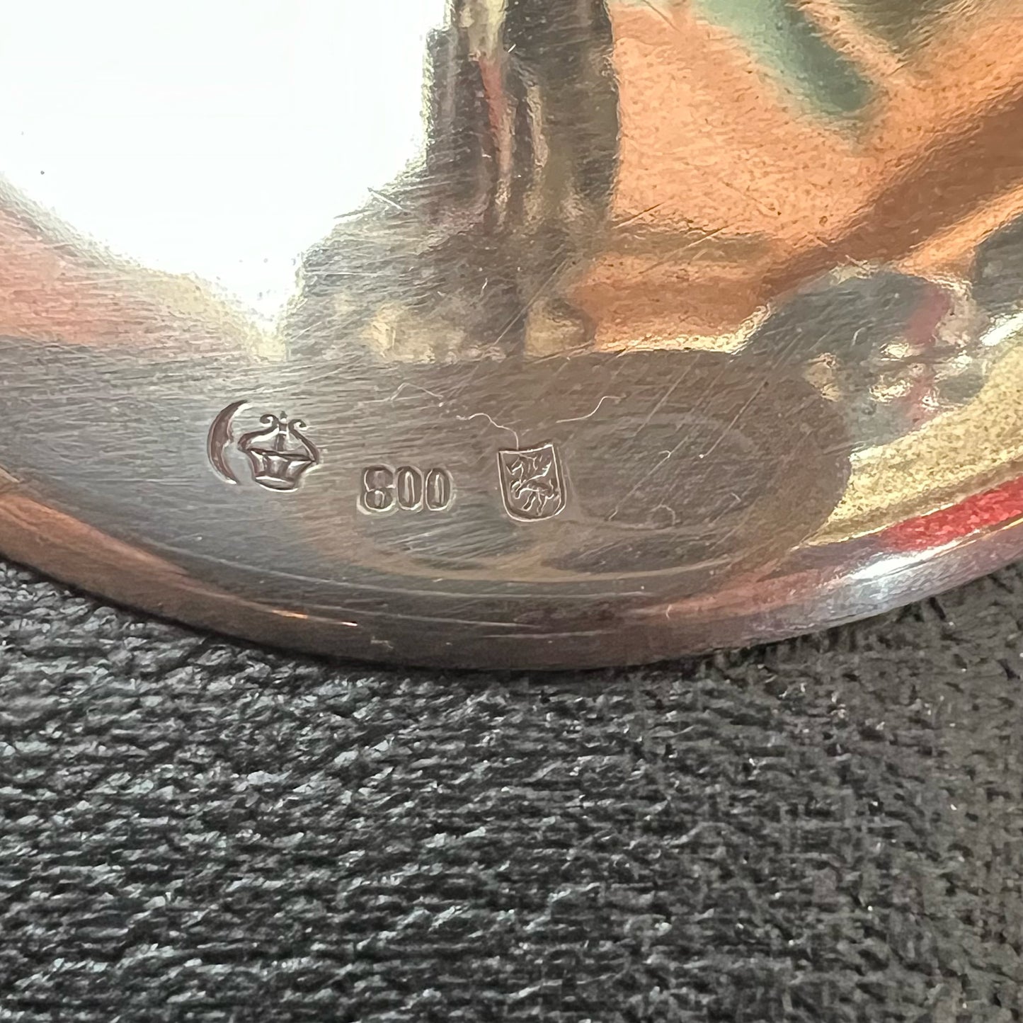 Pair of early 20th century Continental European .800 silver lotus candlesticks