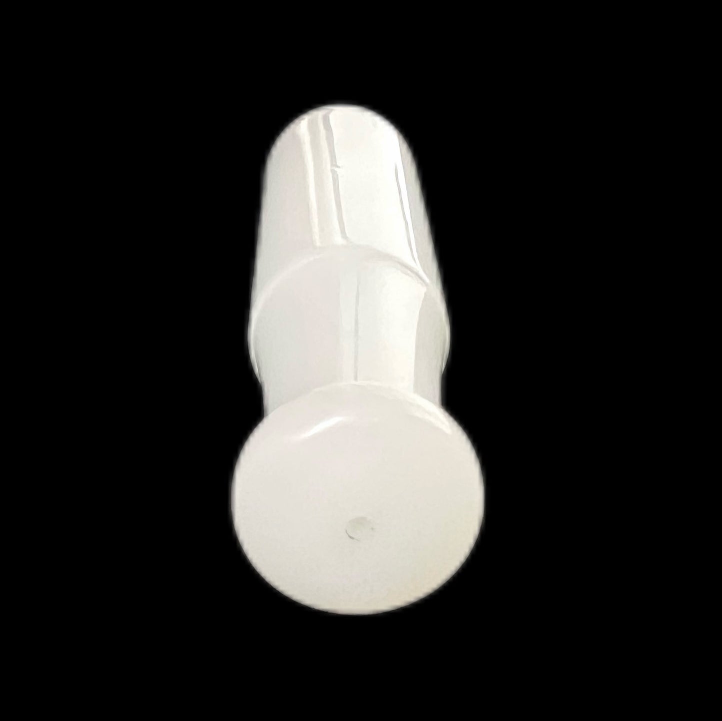 Vintage Chinese white jade cheroot holder