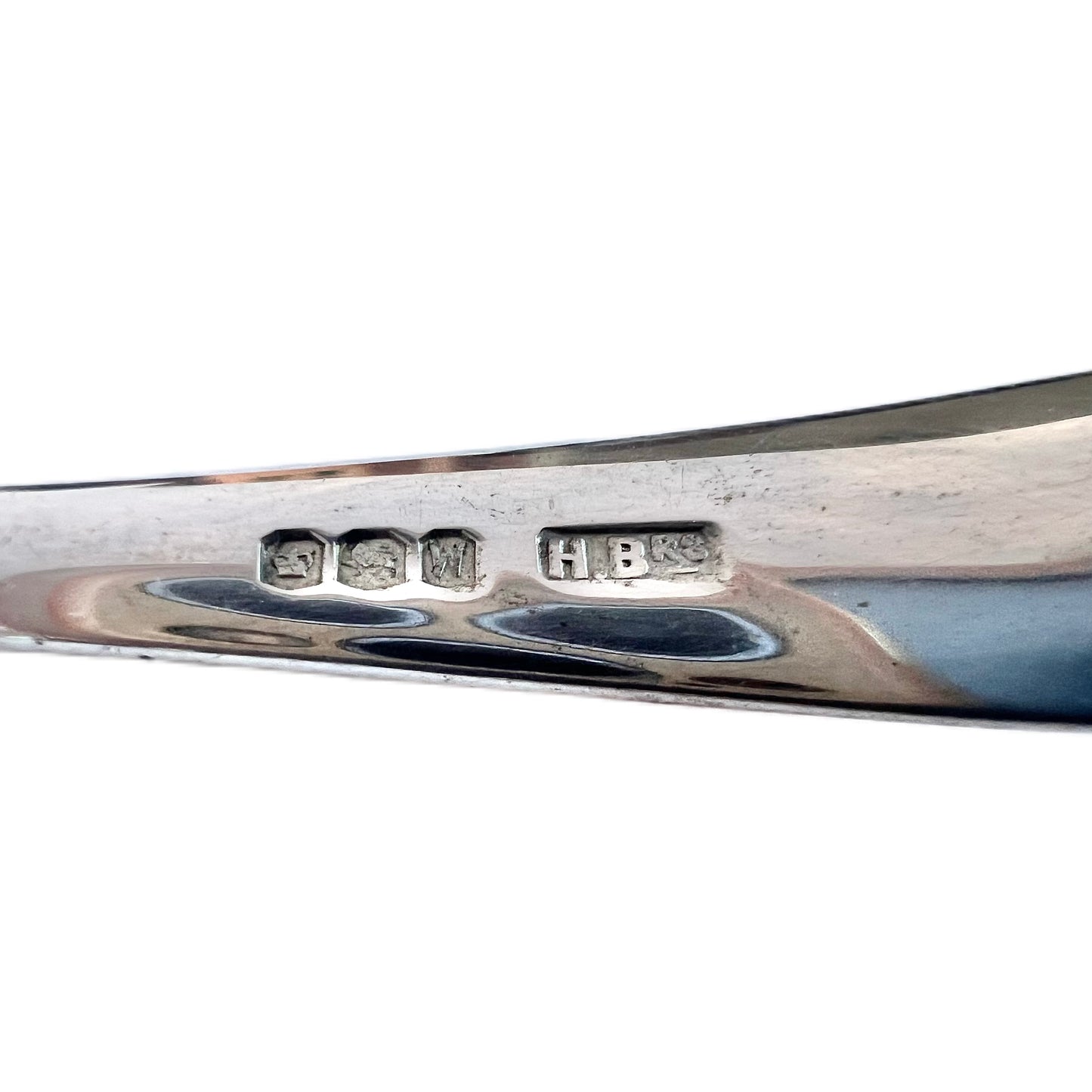 Vintage Hardy Bros Australian sterling silver butter spreader