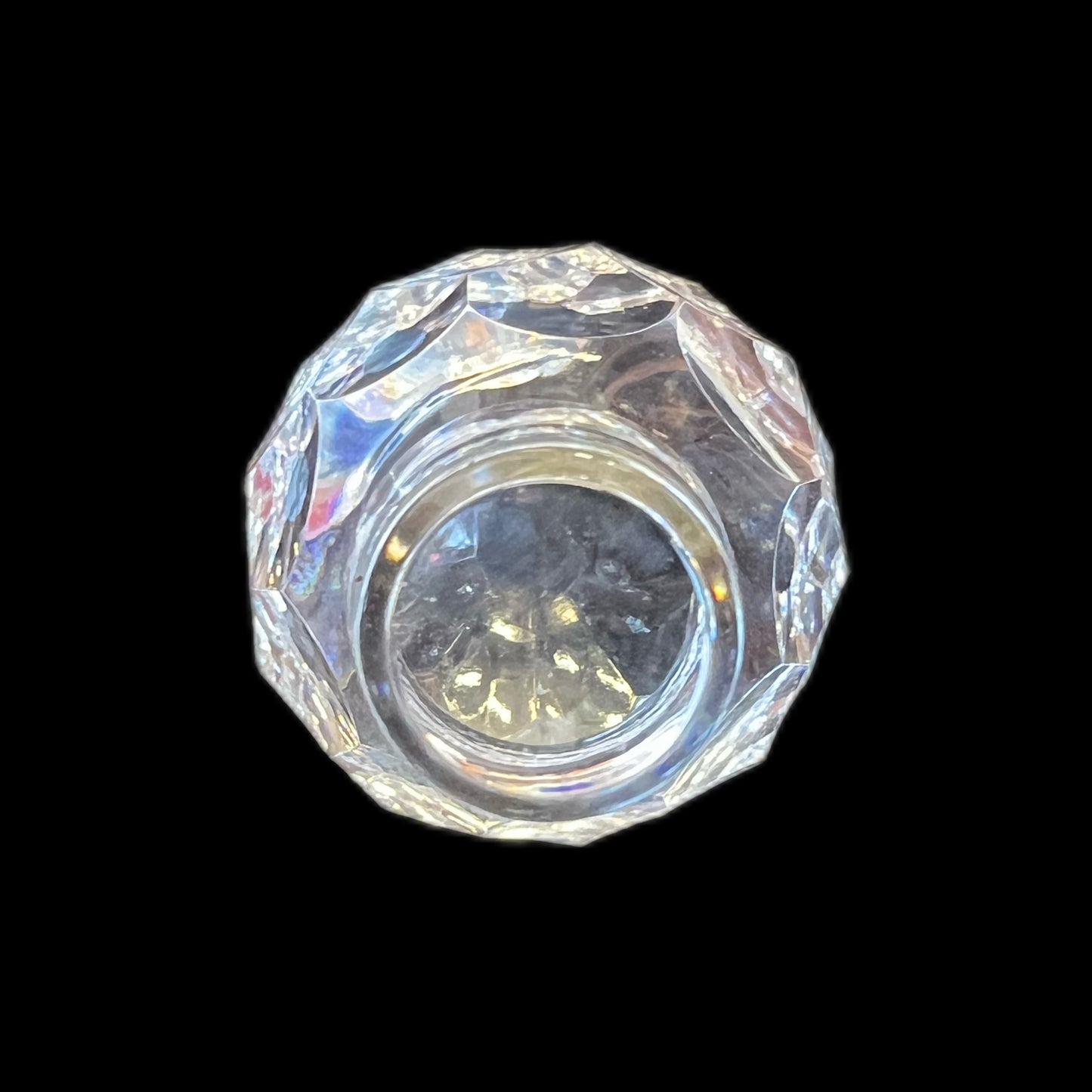 Vintage Mappin & Webb hand-cut crystal decanter