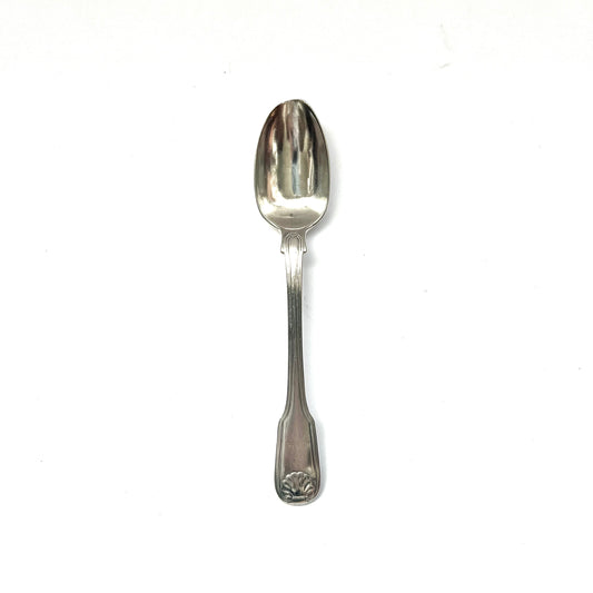 Antique Chinese export silver spoon, Sun Shing, Canton circa 1790 to 1830