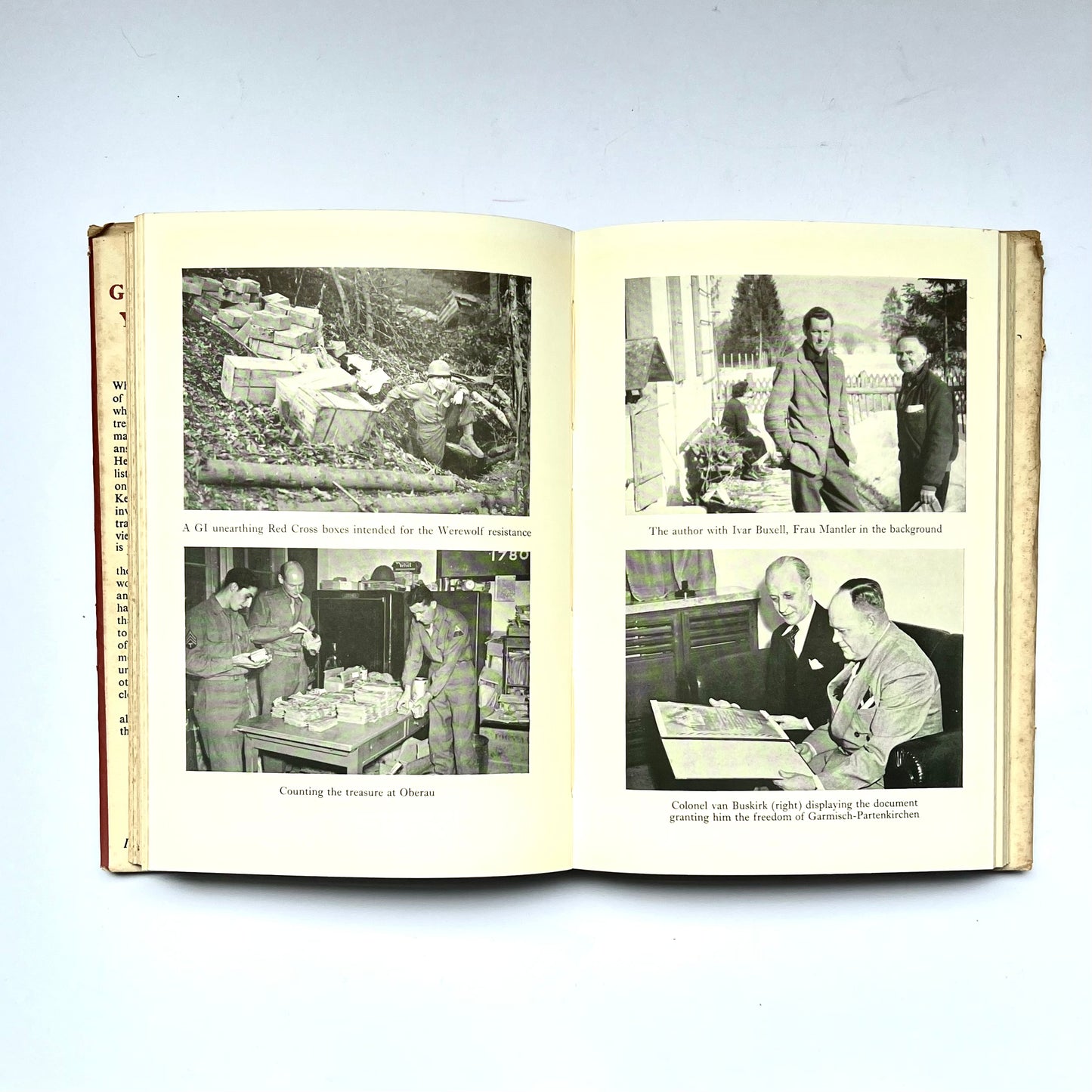 First edition of Gold Is where You Hide It By W. Stanley Moss circa 1956, post World War Two Memoir