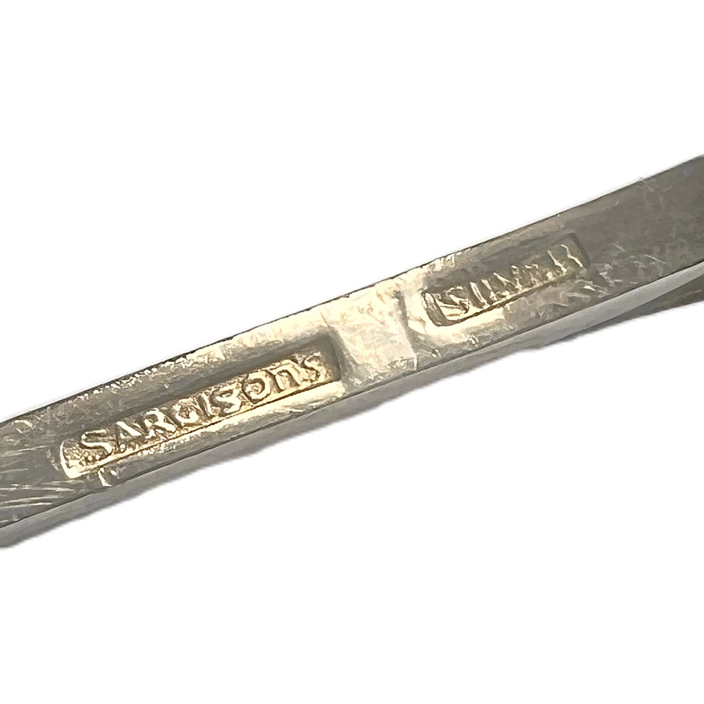 Una cuchara para parfait de plata esterlina vintage australiana de Sargison, de entre 1930 y 1960