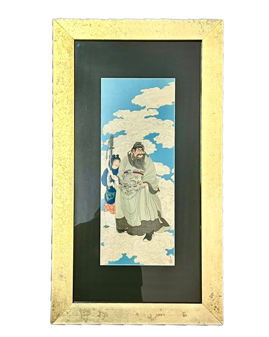 明治末期浮世绘《书纪鬼灭之刃》,约 19 世纪 90 年代至 20 世纪