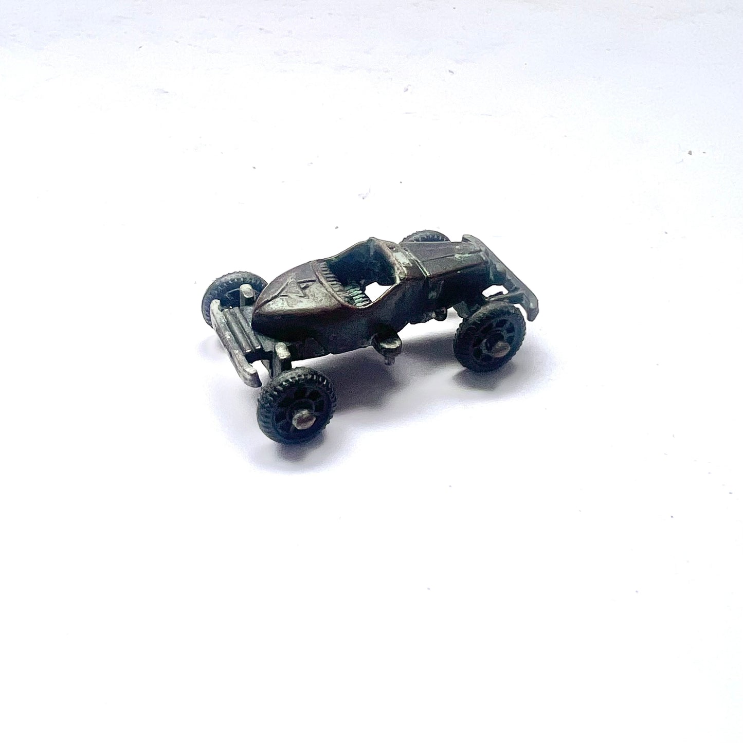 Coche modelo Mercedes de fundición a presión vintage de 1928