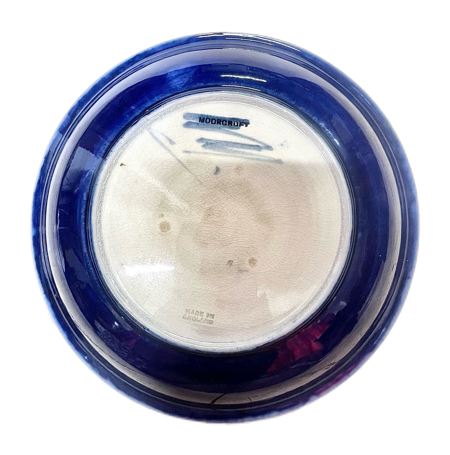 Vintage Moorcroft Pomegranate pattern plate