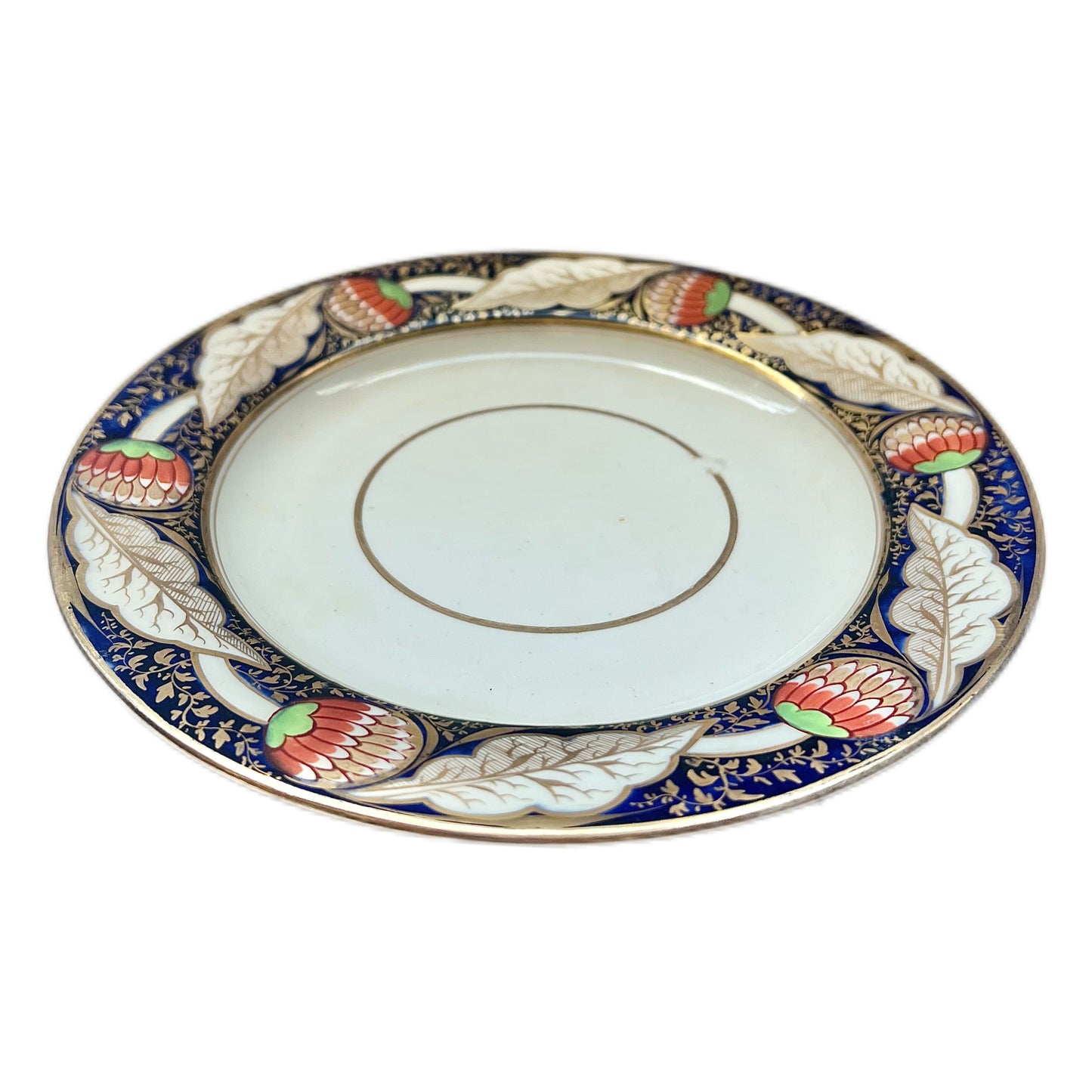 Minton First Period plate with paisley inspired pattern