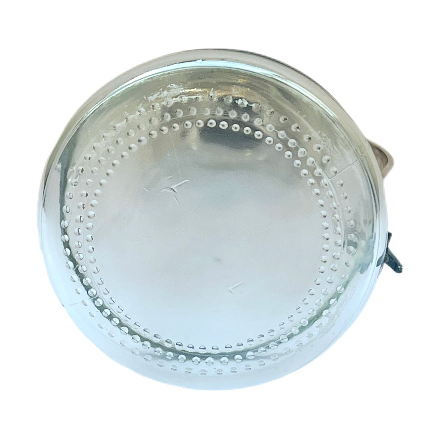 Jarra de vino de comunión de plata esterlina y cristal con clavos, estilo eduardiano, Thomas Pratt & Sons, Londres, 1910