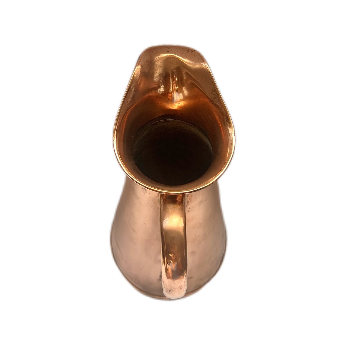 Jarra de cobre inglesa antigua, circa 1900-1920, de Joseph Sankey & Sons