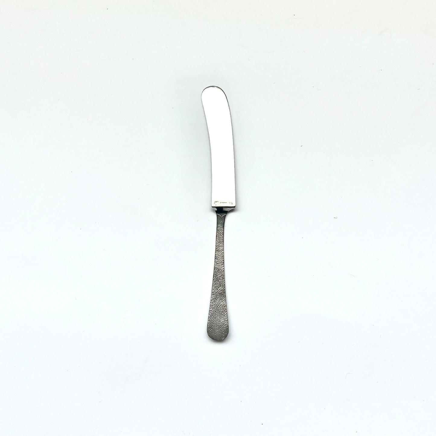 Antique Chinese export silver butter spreader, circa late 19th century to 20th century