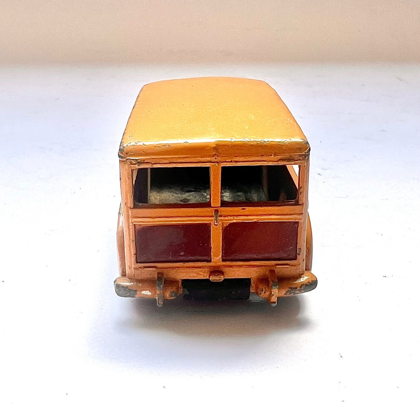 Coche de juguete vintage Dinky Plymouth Woody Station Wagon Estate, modelo 344