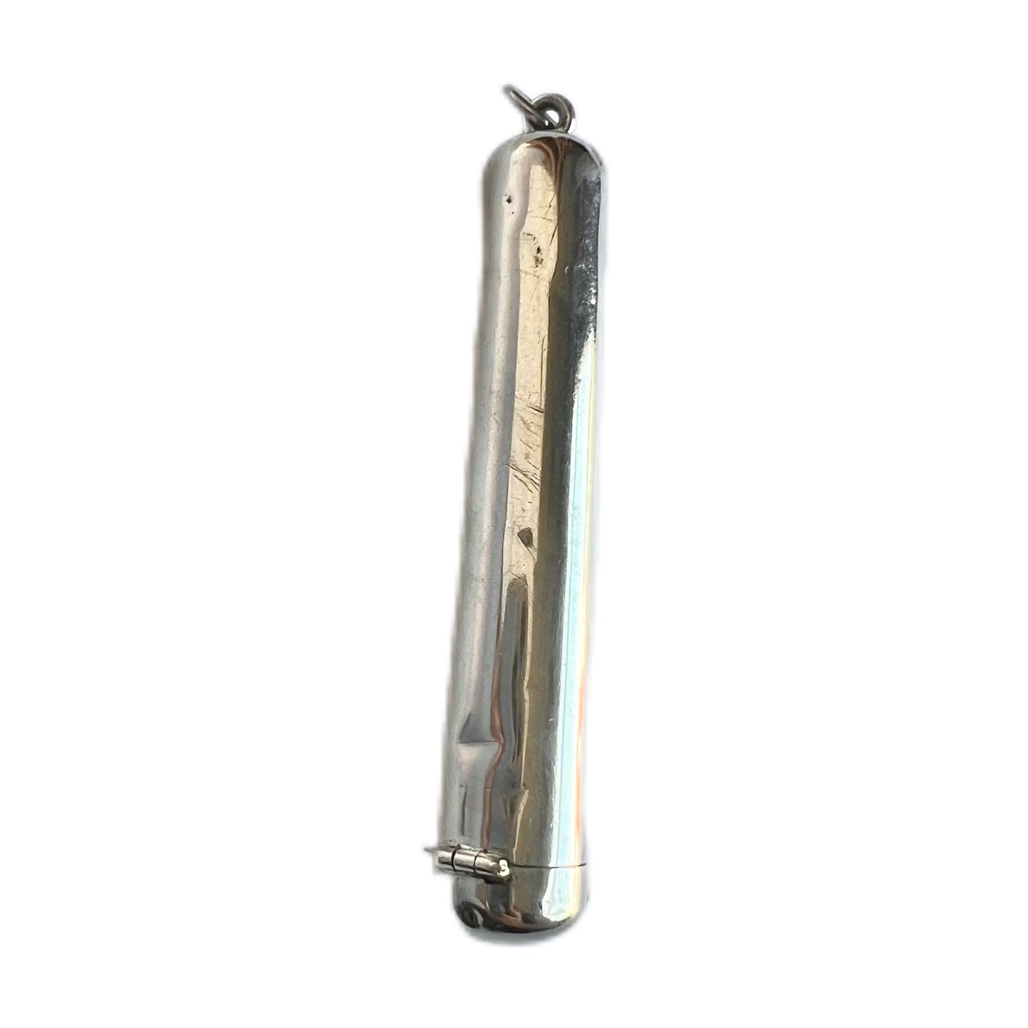 Antique late Victorian sterling silver cigarette/ cheroot holder, Deakin & Francis