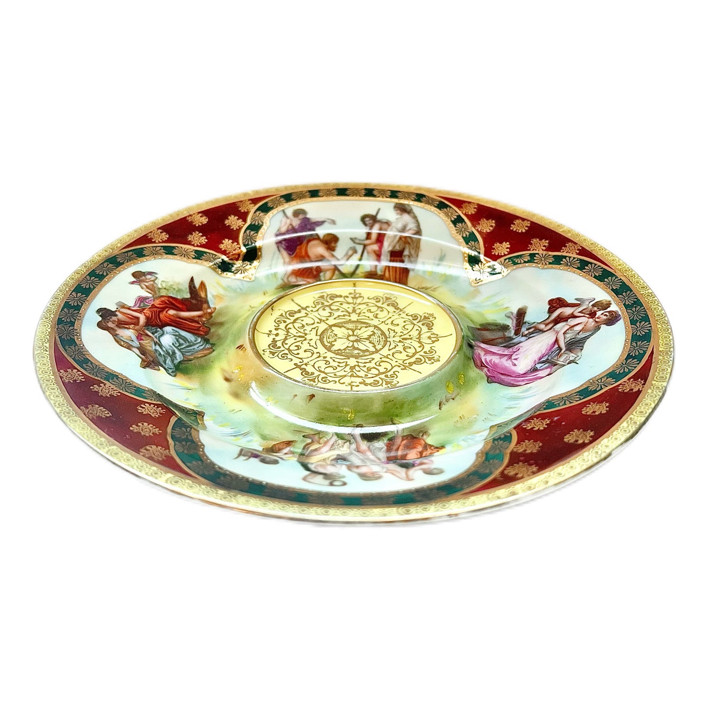 Antique late 19th century Royal Vienna neoclassical plate