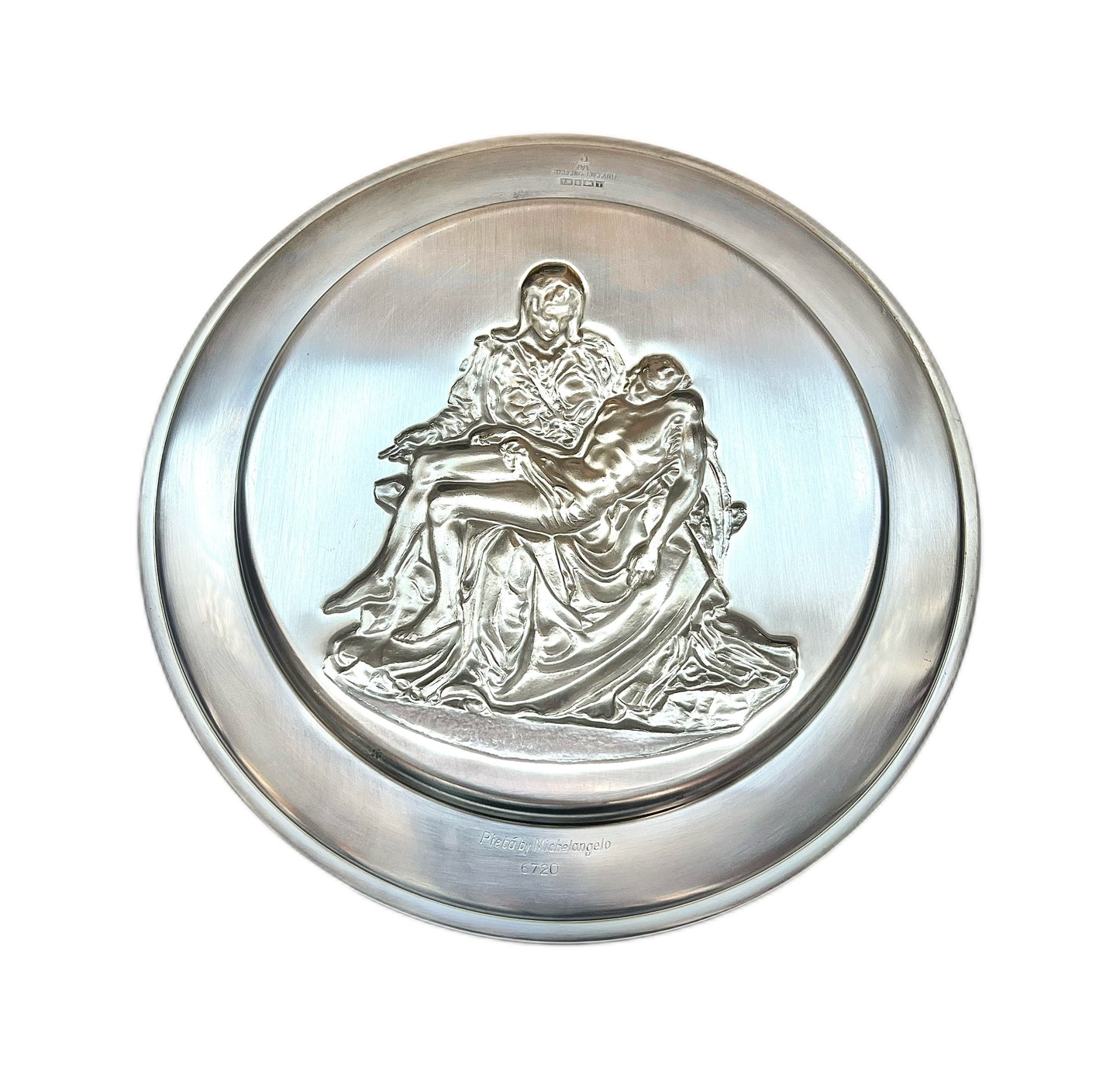 Vintage English Yorkshire Mint limited edition sterling silver plate