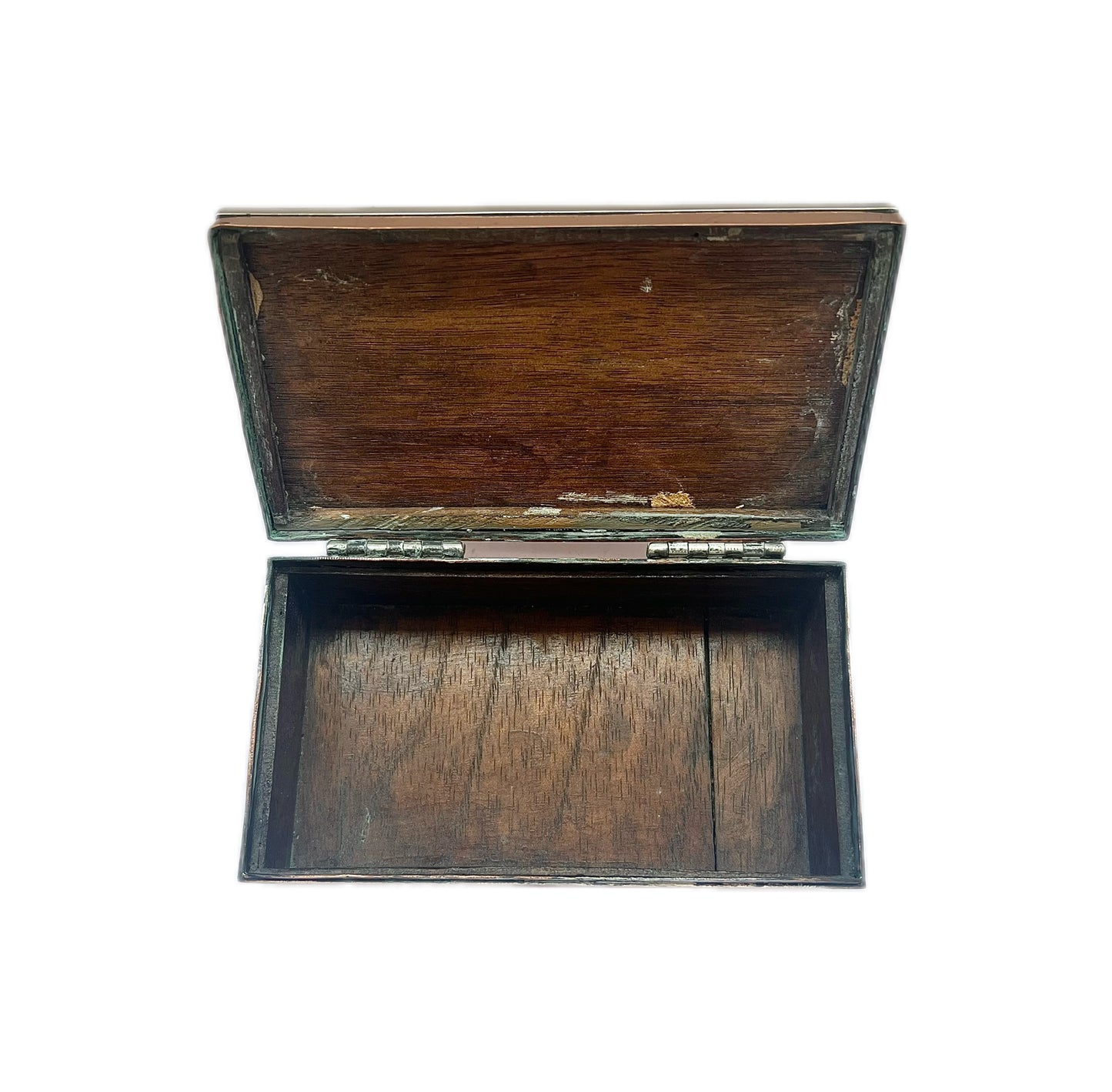 Excepcional caja de cobre Arts & Crafts de los años 1900 a 1920