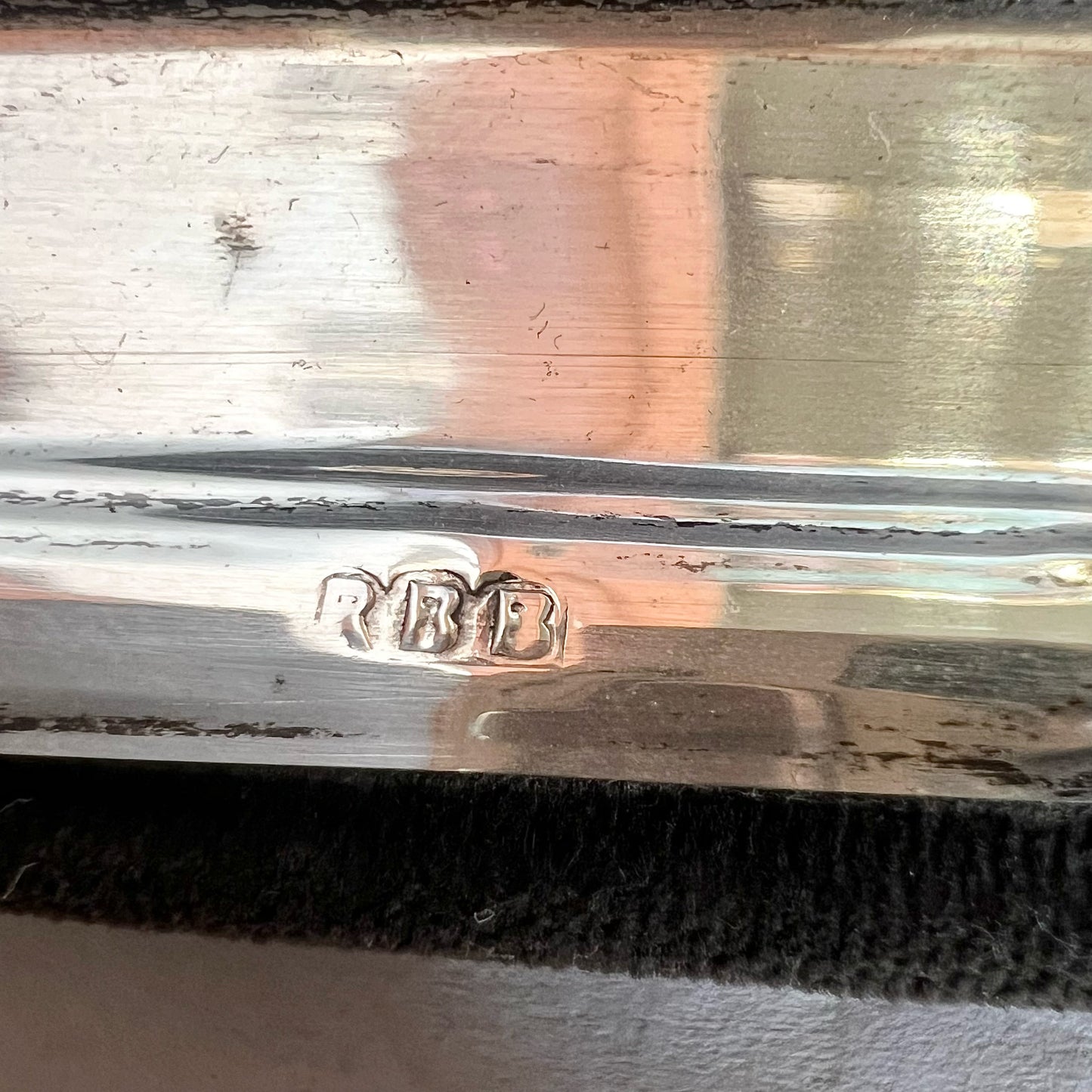 Vintage QEII sterling silver photo frame