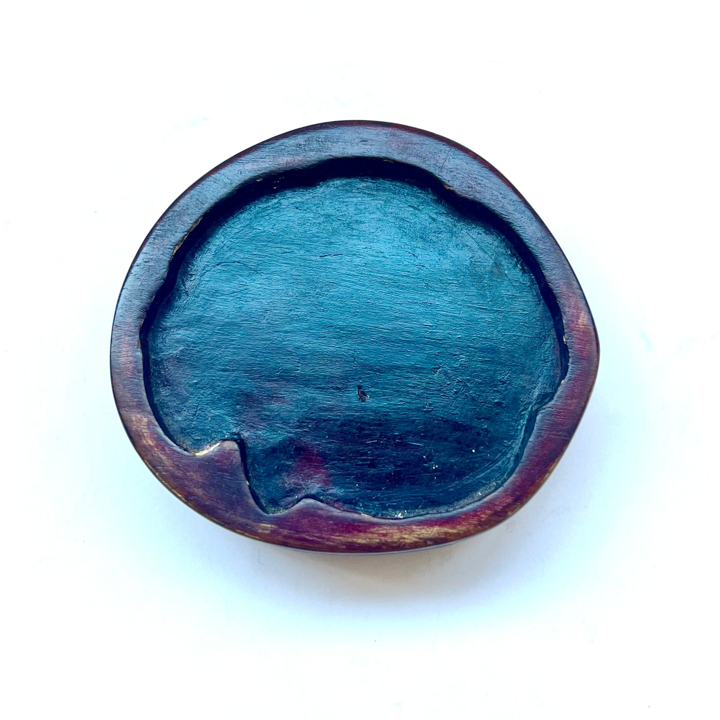 Antigua figura de marfil de Budai o Hotei de tamaño considerable, china o japonesa.